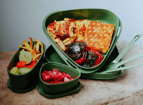 لانچ کیت مثلثی ۸ تکه لایف کمپ 