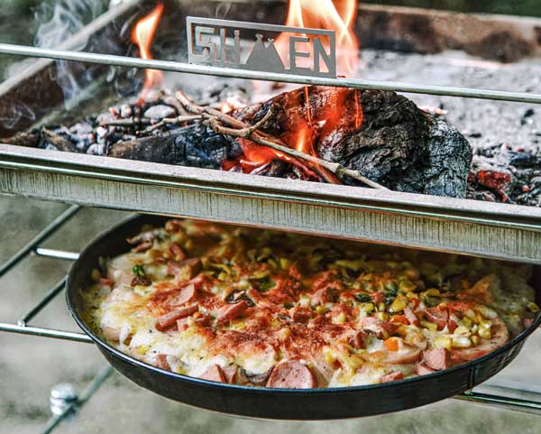 منقل تاشو سفری شیمن کوچک